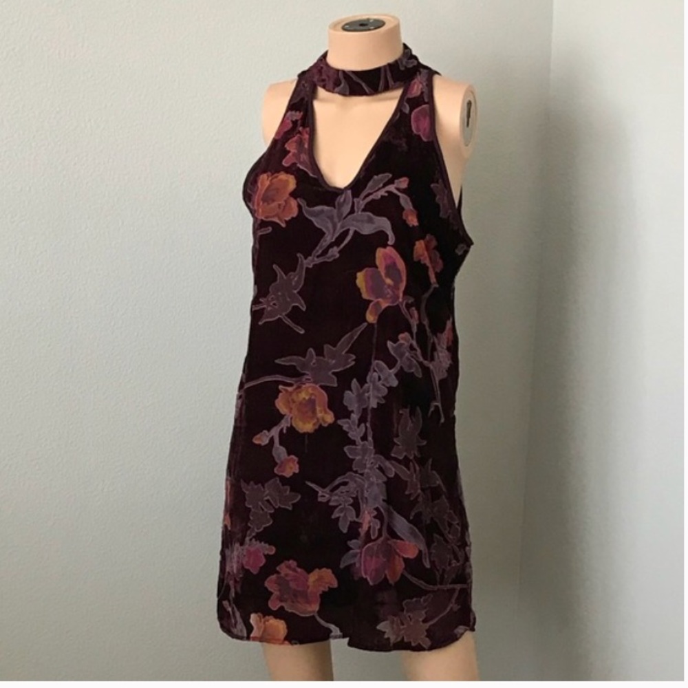 Velvet Choker Dress